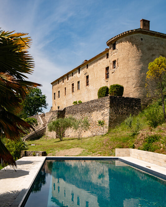 Chateau et piscine de Malvignol _Votre Chateau de Famille- Tarn